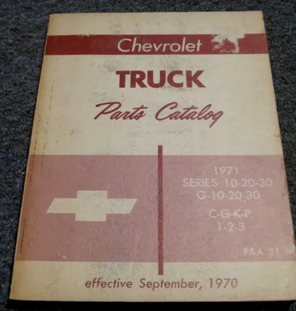 chevy p30 repair manual