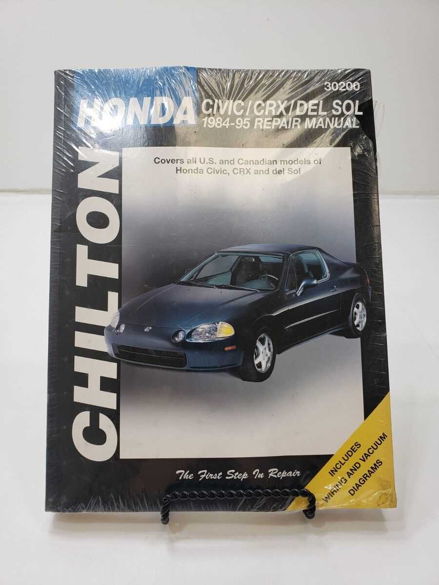 chilton honda crv repair manual