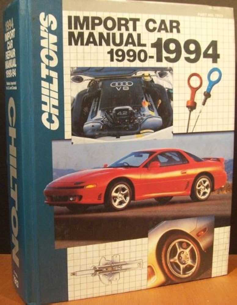 chilton import car repair manual