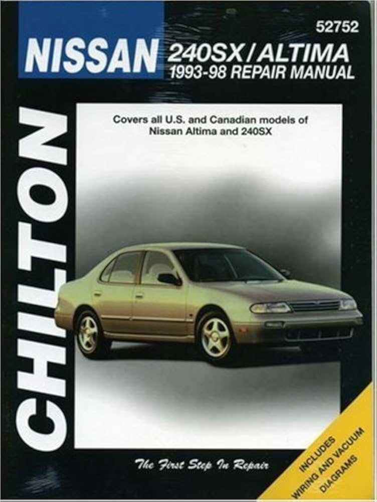 chilton nissan altima repair manual