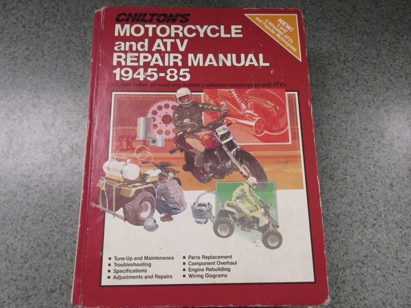 chilton repair manuals for motorcycles