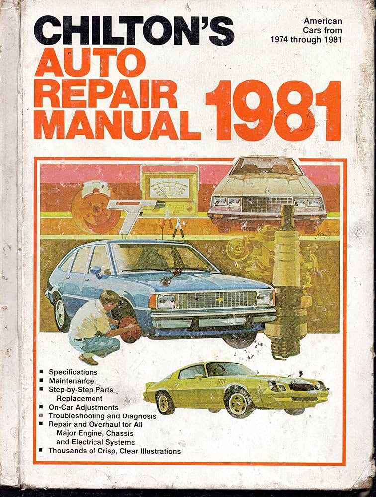 chilton shop repair manual