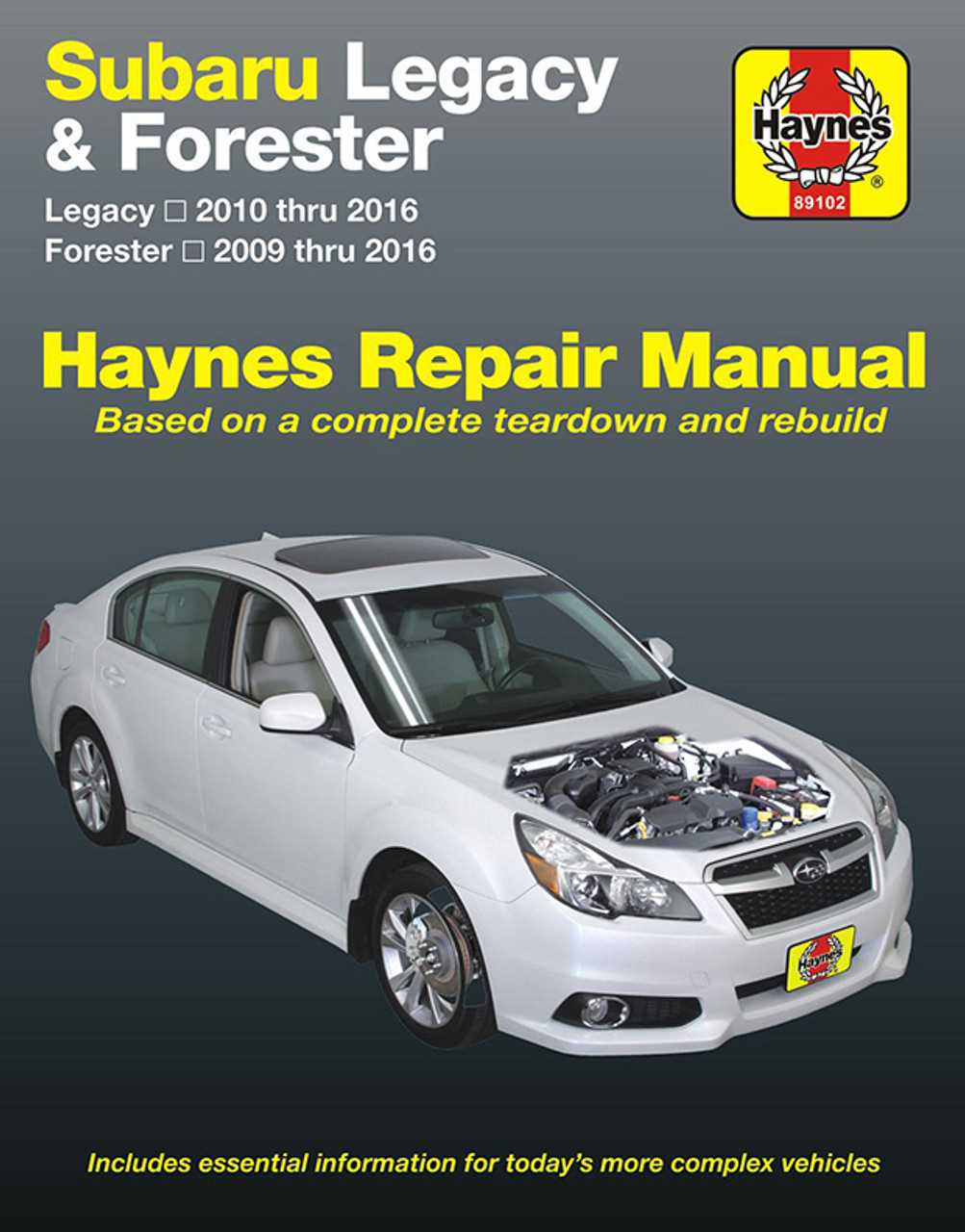 chilton subaru repair manual