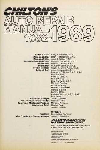 chiltons auto repair manual 1964 71