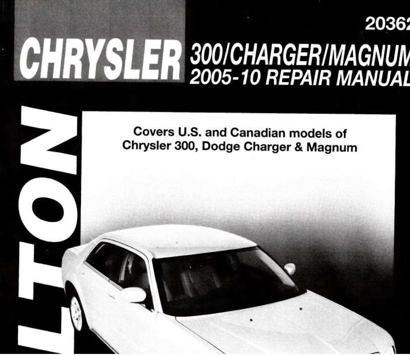 chrysler 300 repair manual