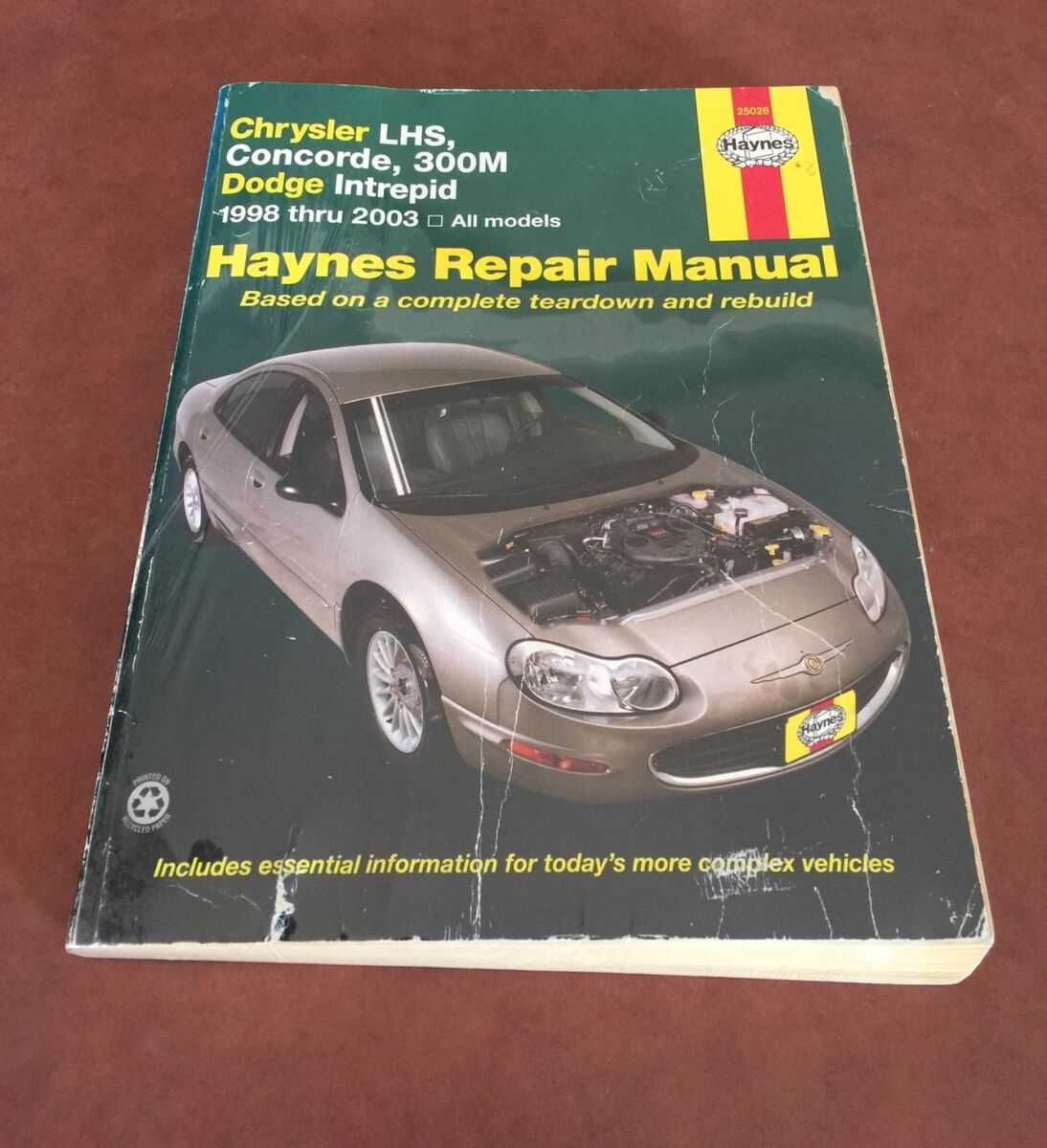 chrysler concorde repair manual