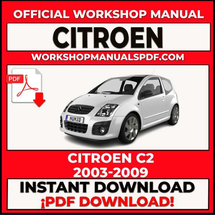 citroen c2 repair manual