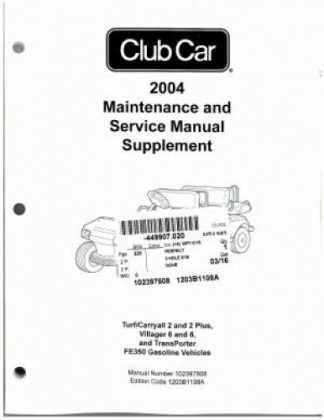 club car repair manual