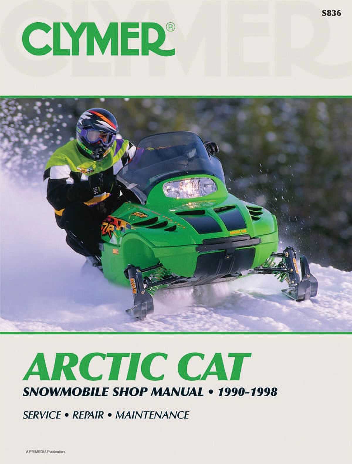 clymer snowmobile repair manuals