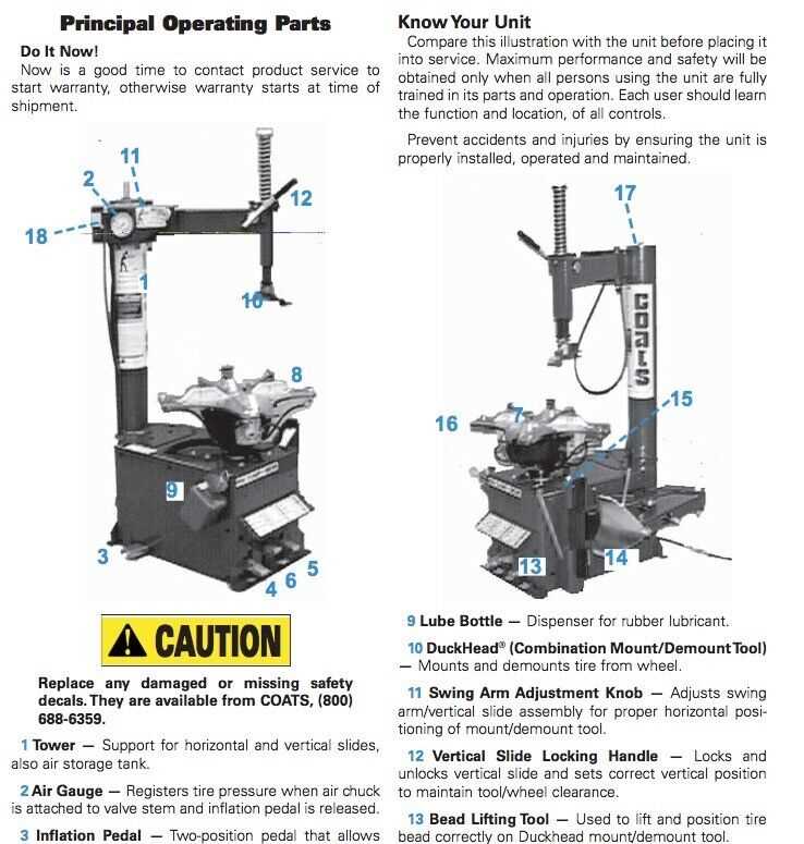 coats tire machine repair manual