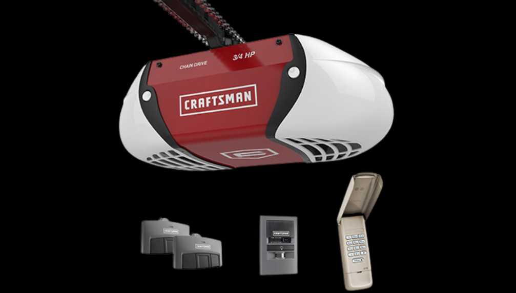 craftsman garage door opener repair manual