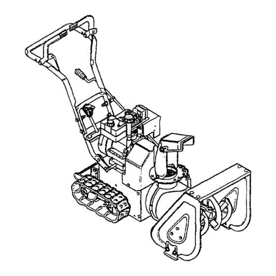 craftsman snow thrower repair manual