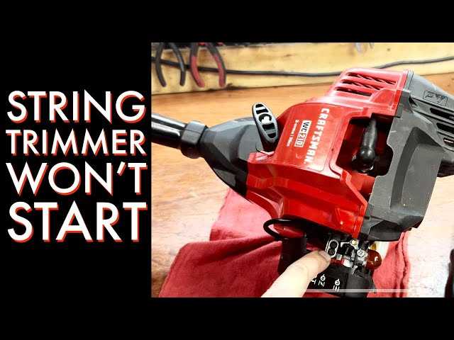 craftsman weed wacker repair manual