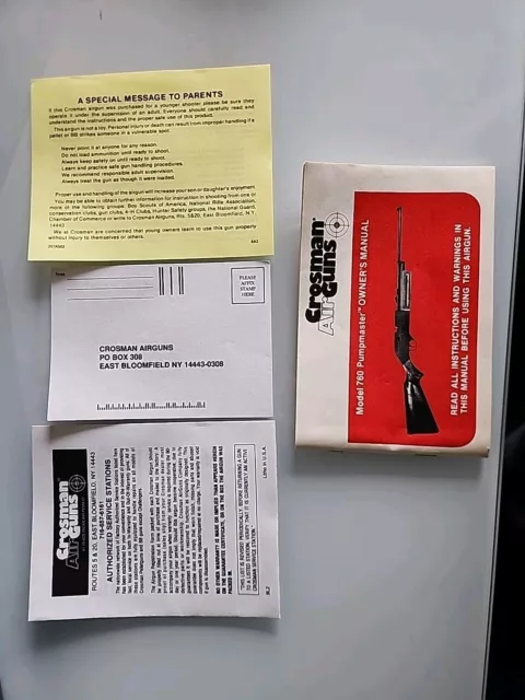 crosman 760 repair manual