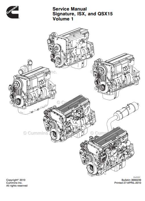 cummins isx engine repair manual