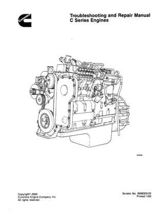 cummins troubleshooting and repair manual
