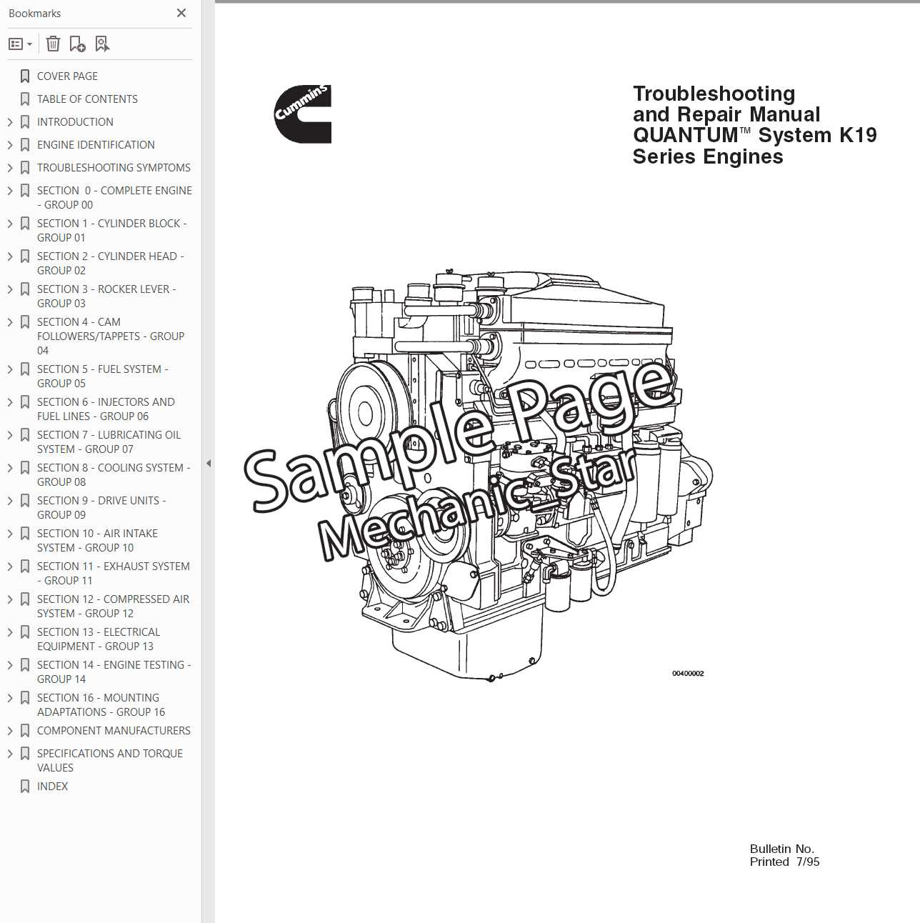 cummins troubleshooting and repair manual
