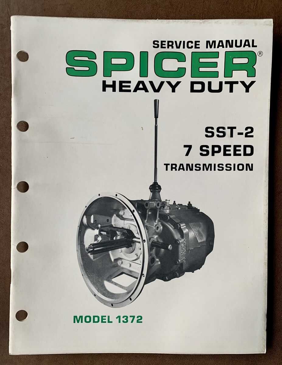 dana spicer transmission repair manual