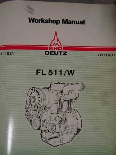 deutz 2011 repair manual