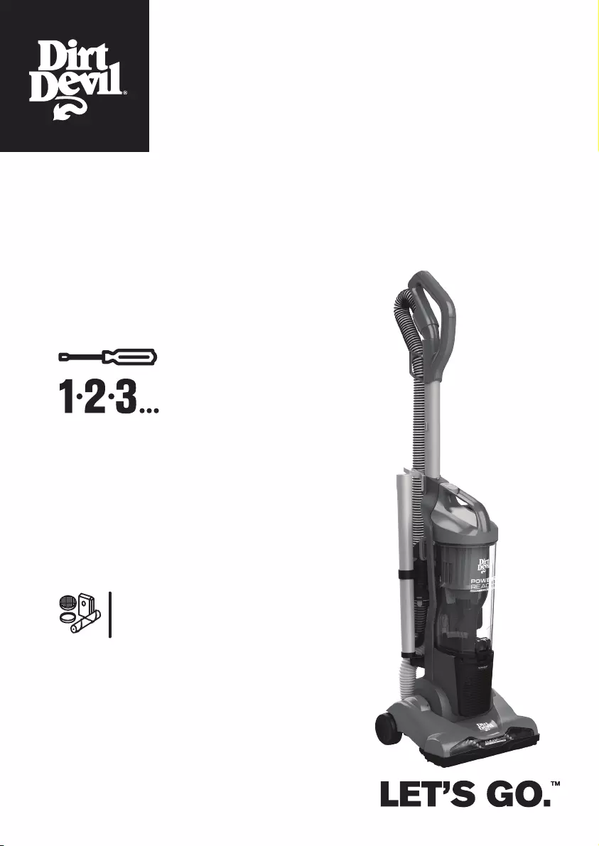 dirt devil vacuum repair manual