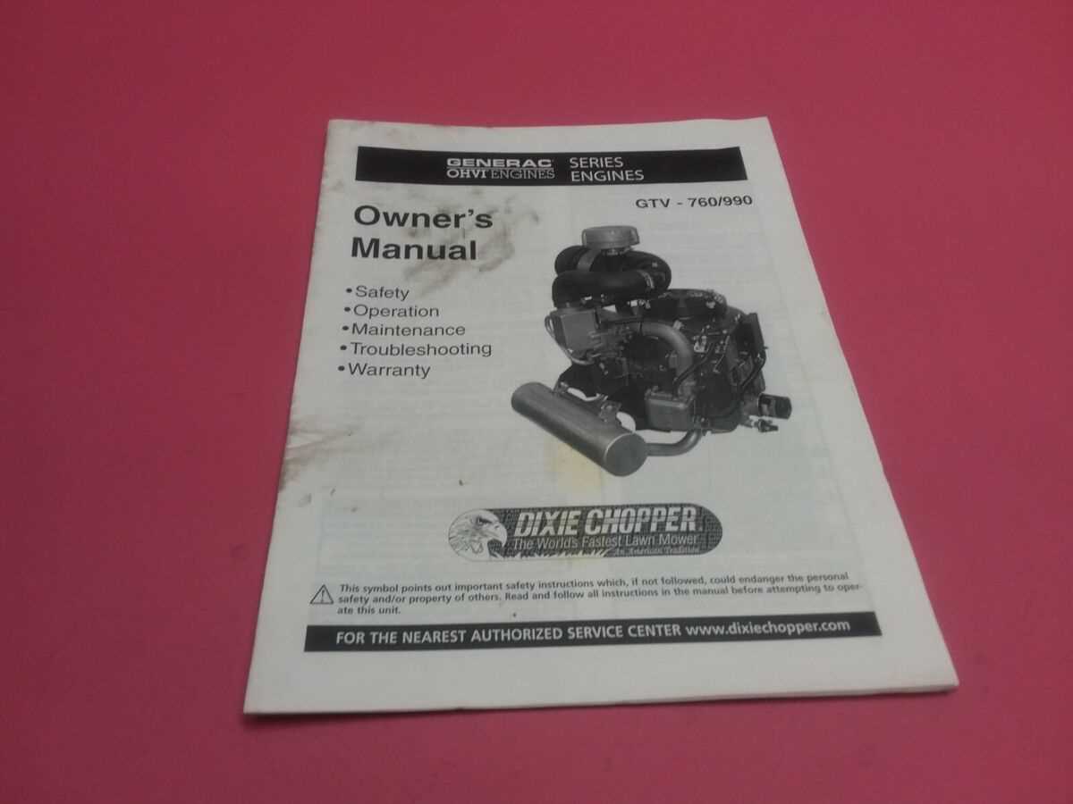 dixie chopper repair manual