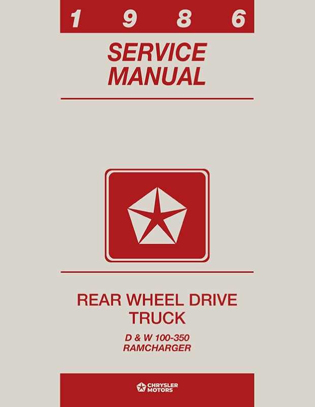 dodge d150 repair manual