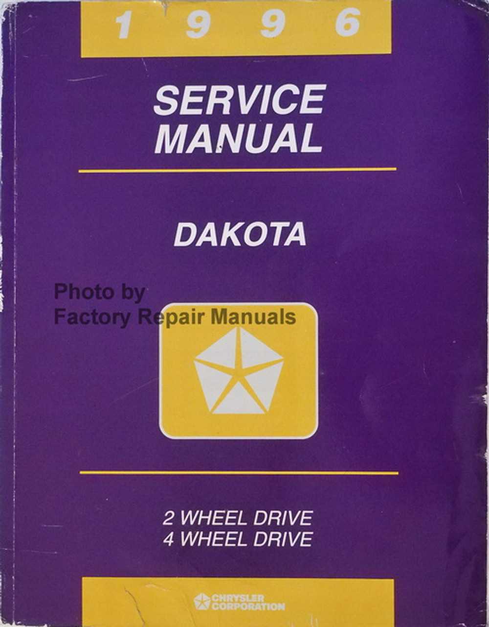 dodge dakota repair manual