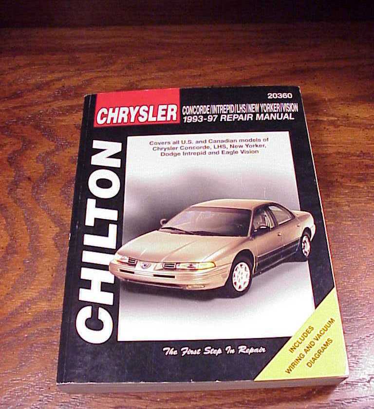 dodge intrepid repair manual