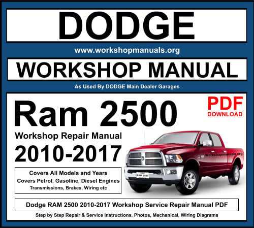 dodge ram 1500 repair manual