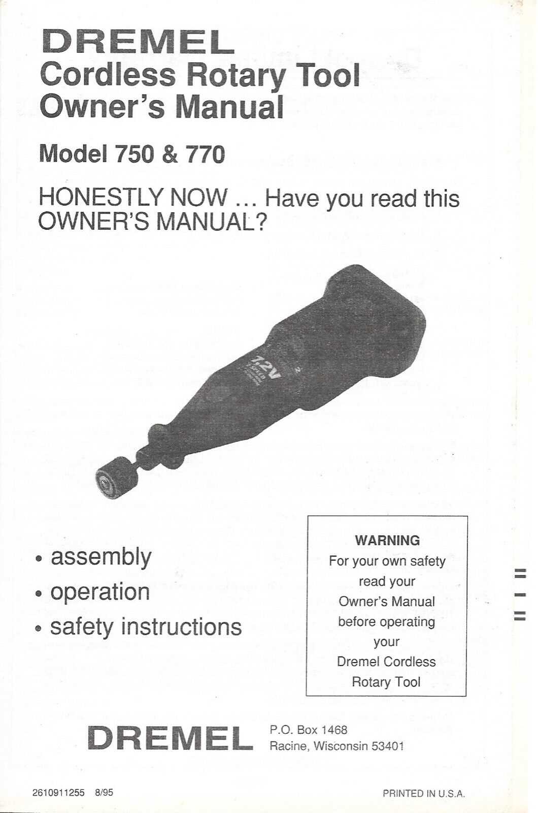 dremel tool repair manual