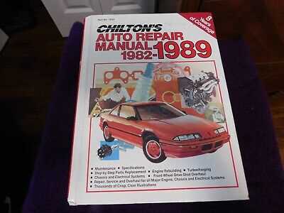 ebay chilton repair manual