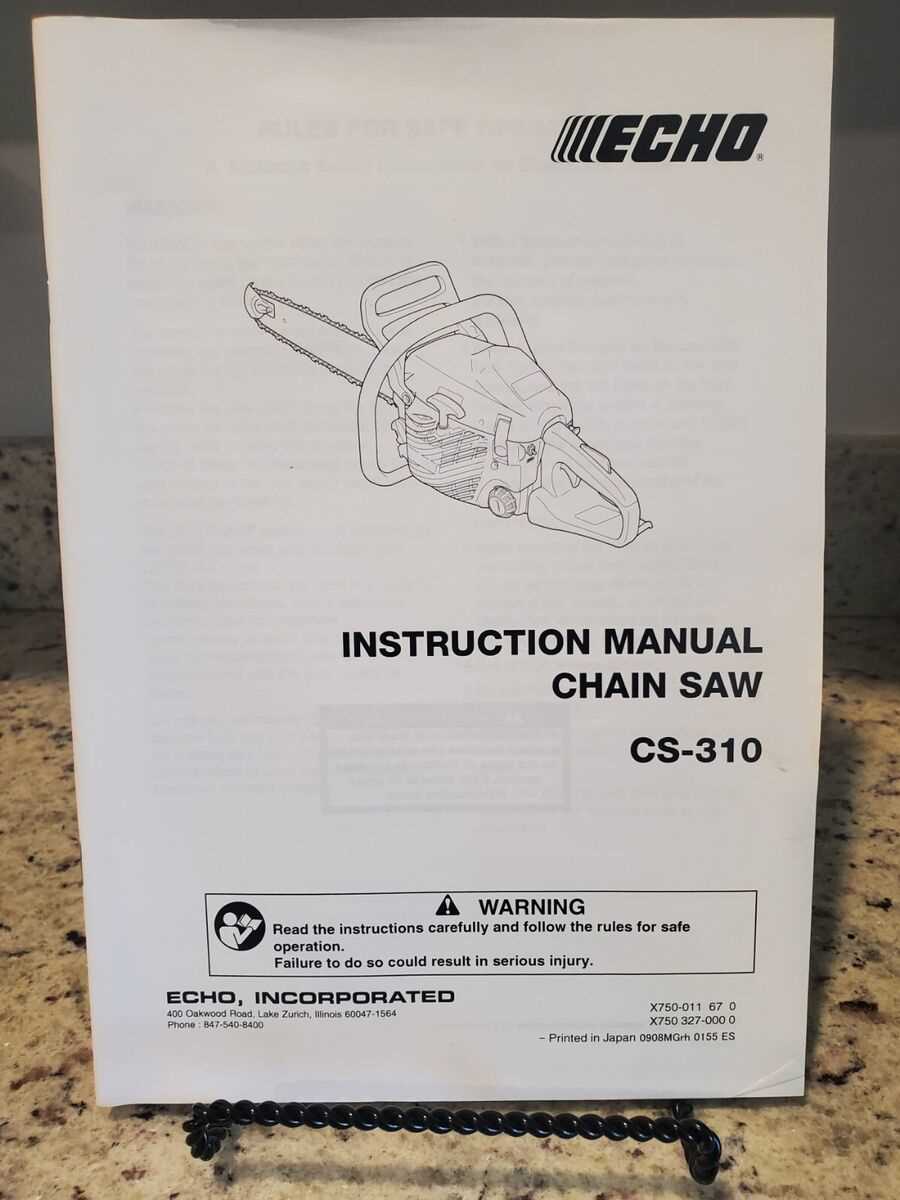 echo cs 310 repair manual