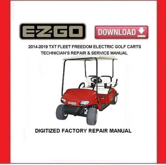 electric golf cart repair manual