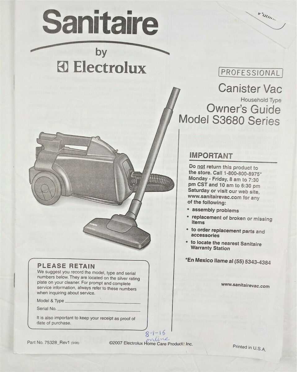 electrolux vacuum repair manual