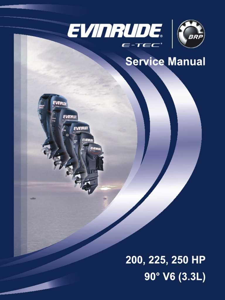 evinrude etec repair manual