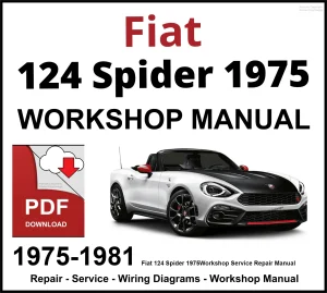 fiat 124 spider repair manual