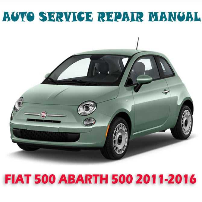 fiat 500 repair manual pdf 2013