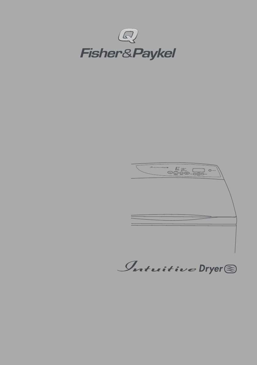 fisher and paykel dryer repair manual