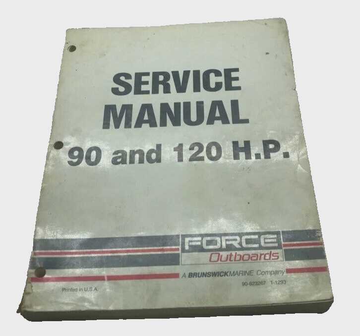 force outboard motor repair manual