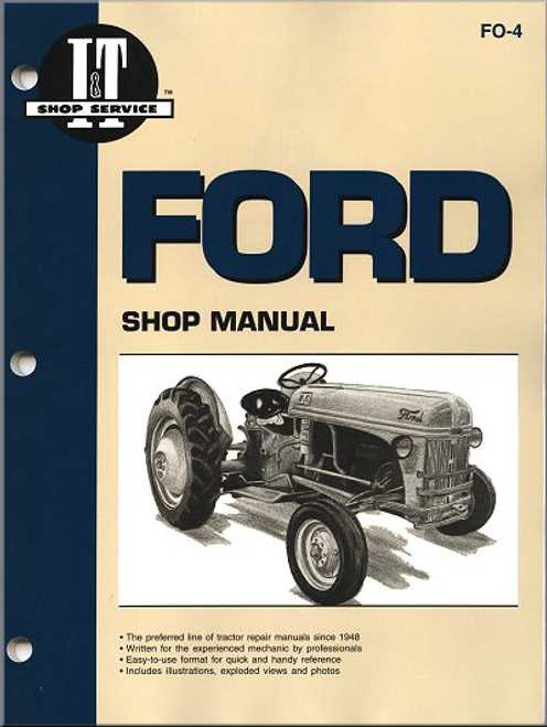 ford 3600 tractor repair manual