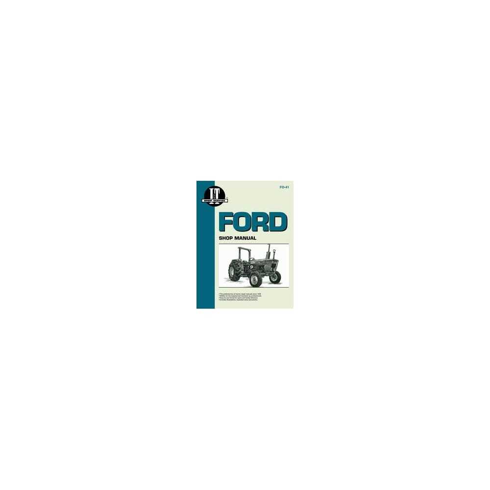 ford 3600 tractor repair manual