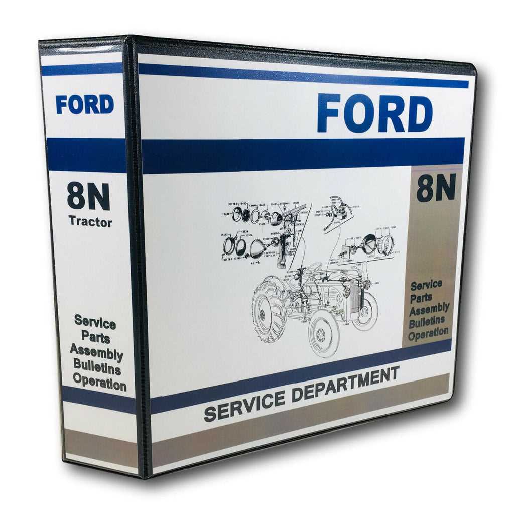 ford 8n tractor repair manual