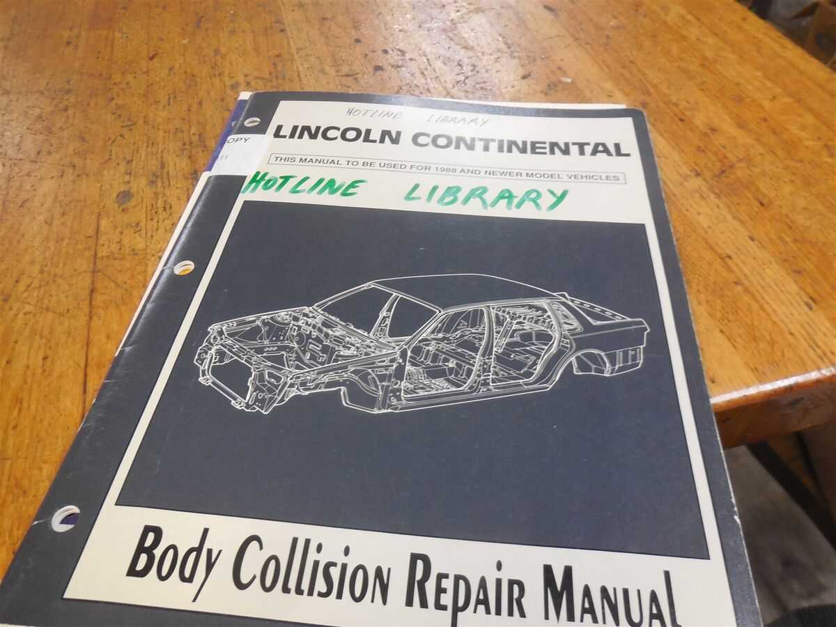 ford collision repair manual