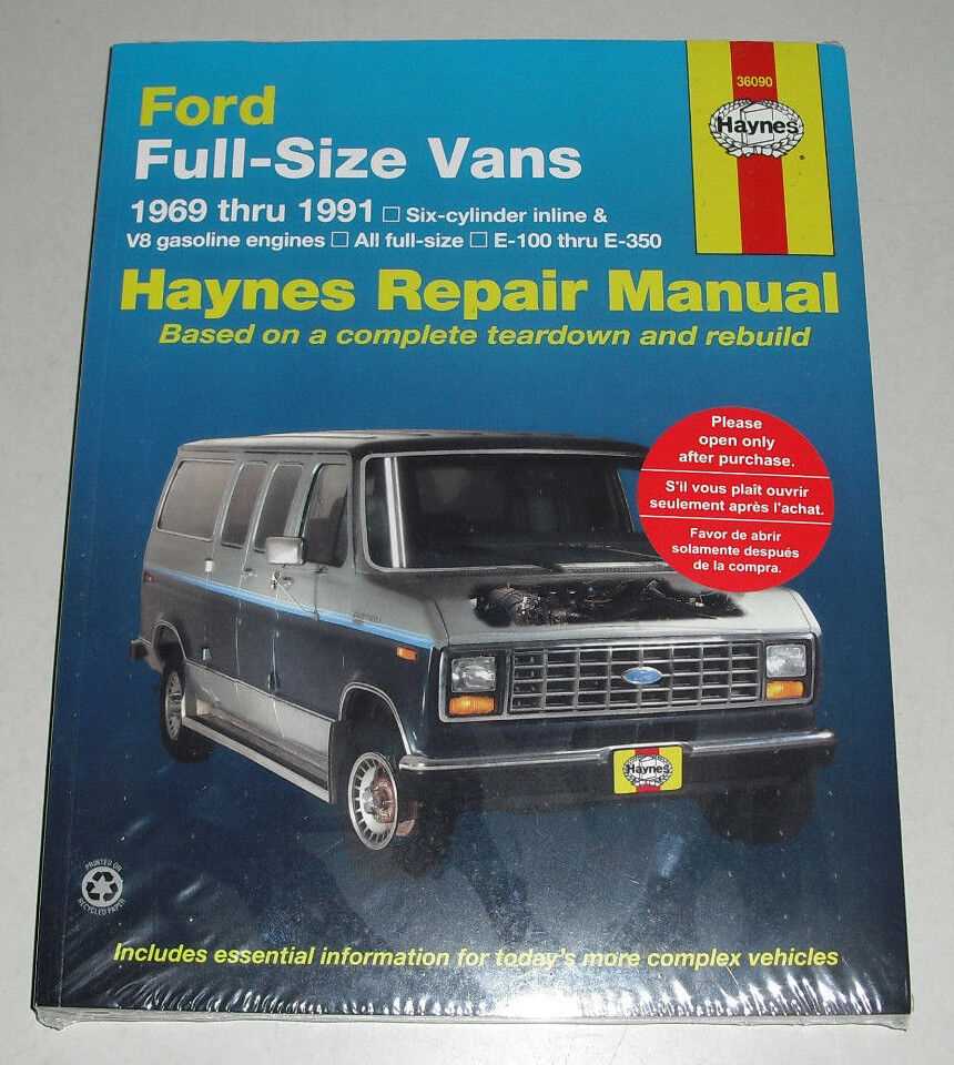 ford e 350 repair manual