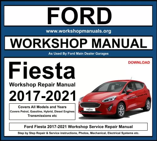 ford fiesta service and repair manual