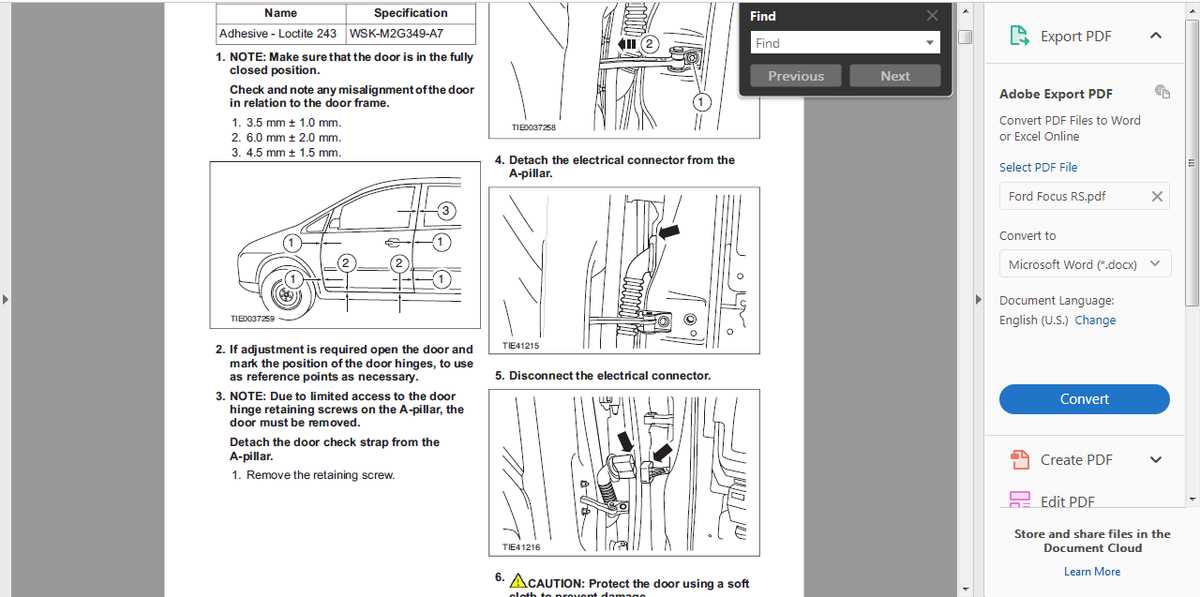 ford focus mk3 repair manual