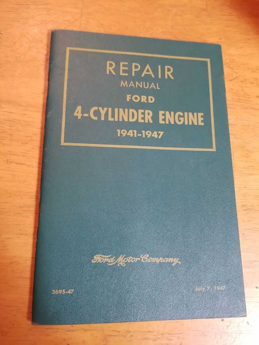 ford motor company repair manuals