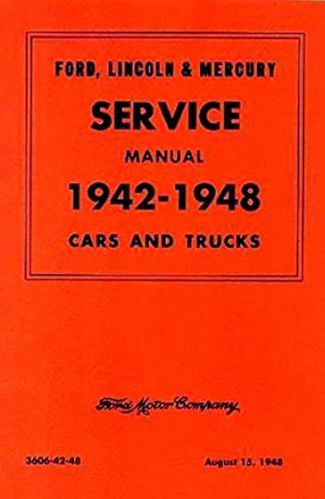 ford service repair manual