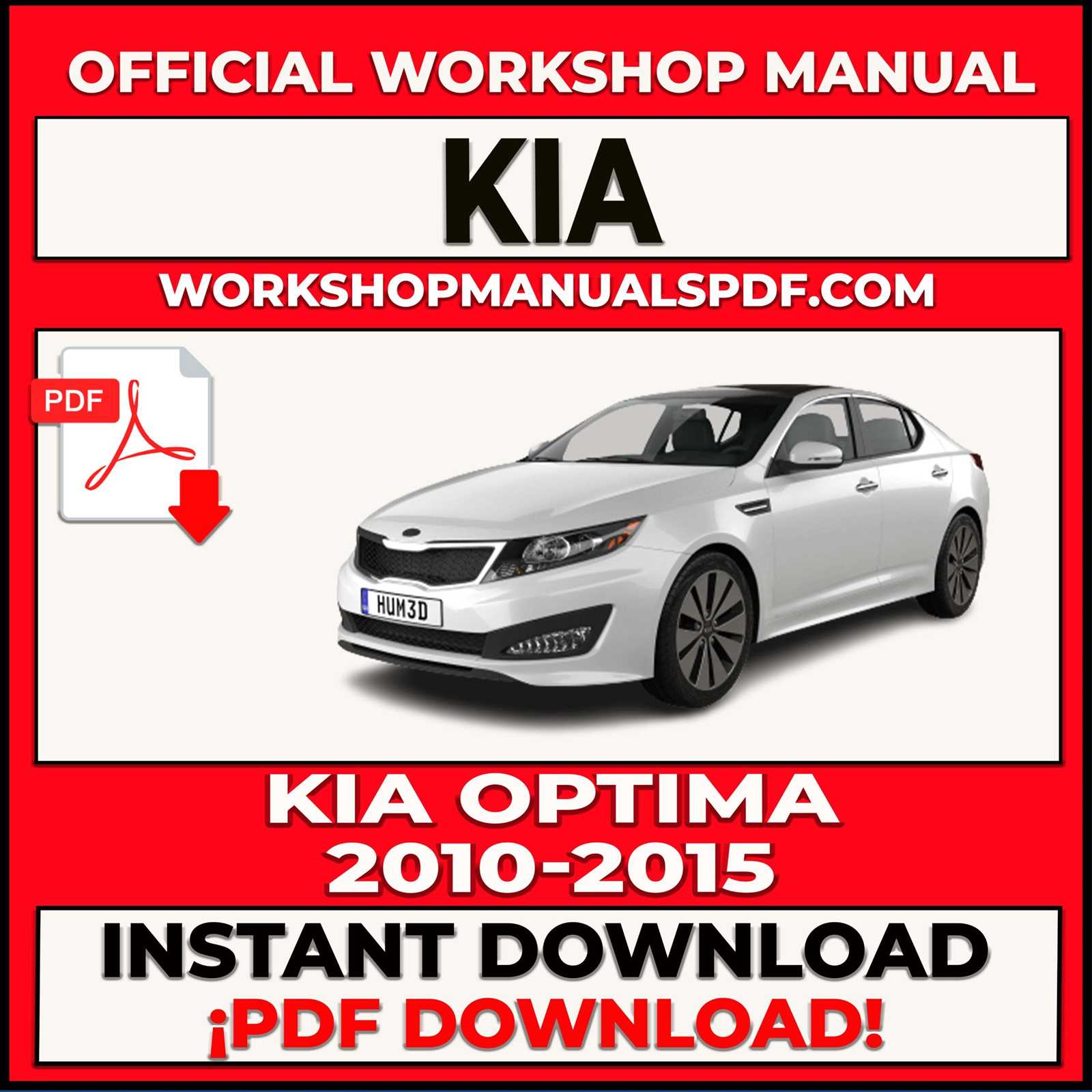 free kia optima repair manual