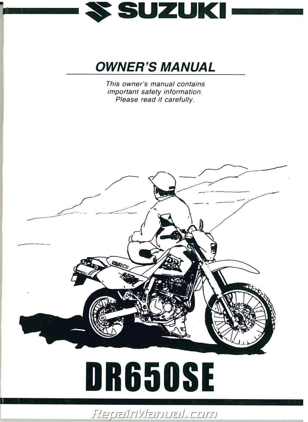 free suzuki motorcycle repair manuals